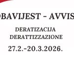 Avviso derattizzazione